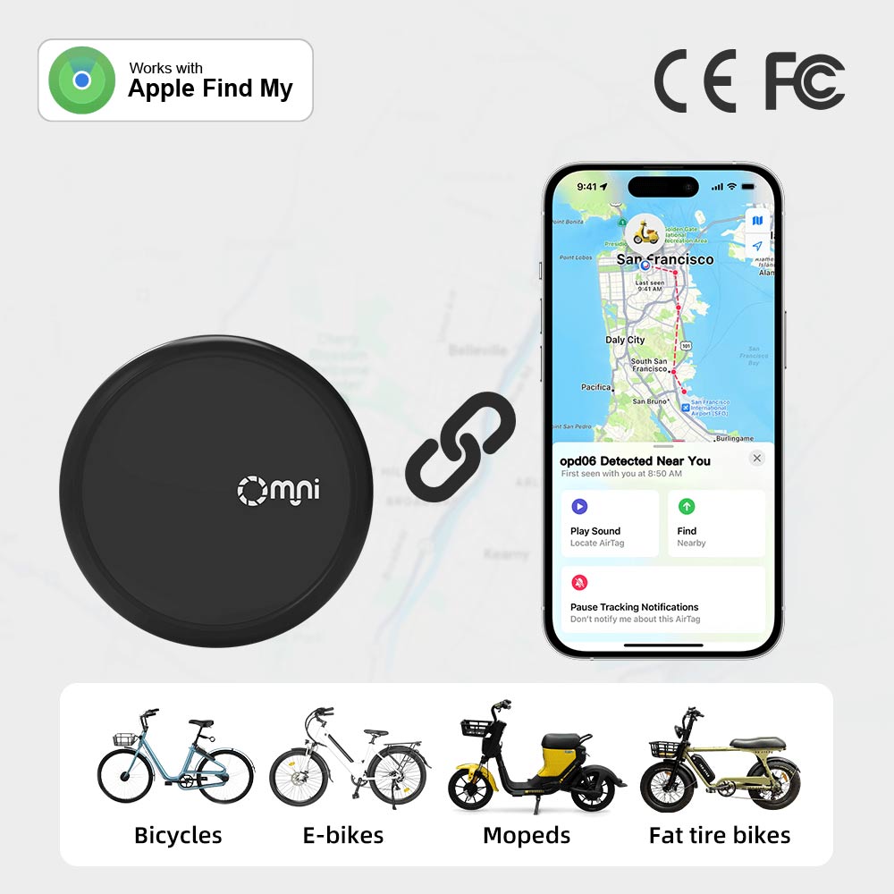 藍牙定位器+APP，電動車安全升級方案